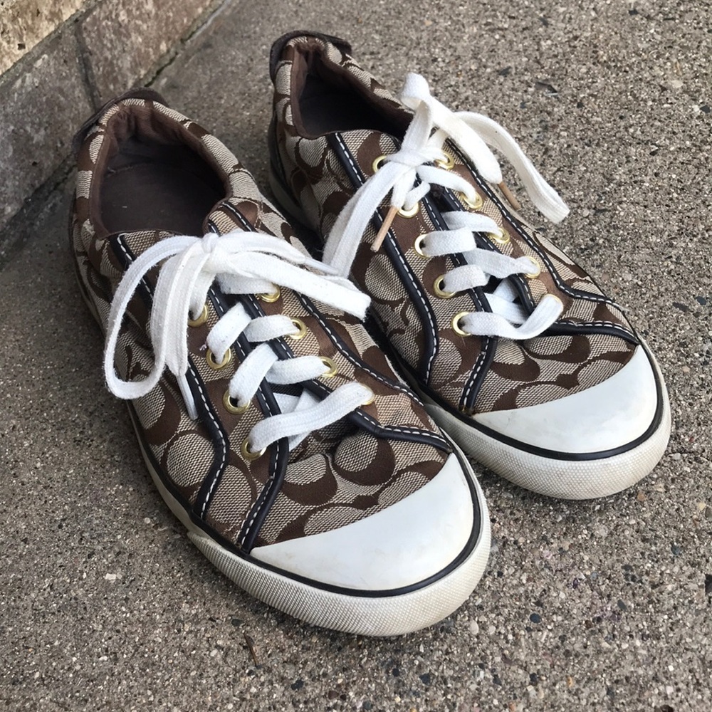 Coach Leather Sneakers